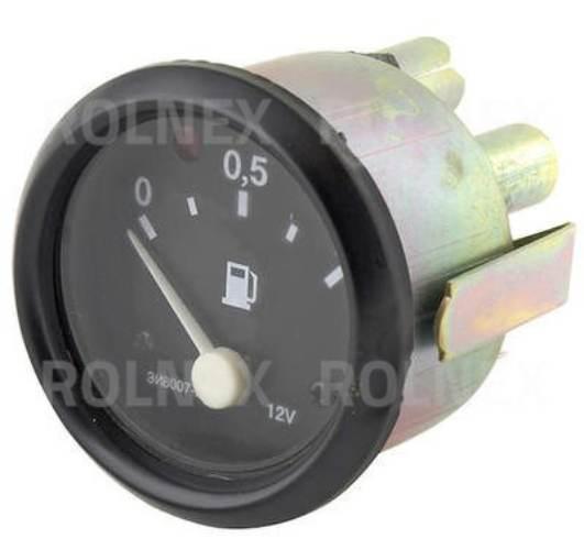 Zegar poziomu paliwa mtz 12v z kontrolką rezerwy ei8007-2