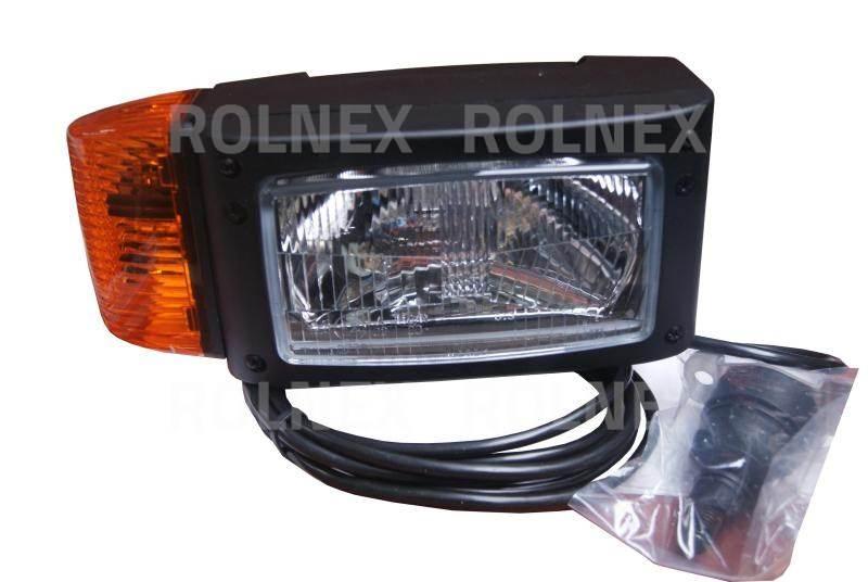 Reflektor h4 prawy wesem z kierunkowskazem w obudowie repr124259w