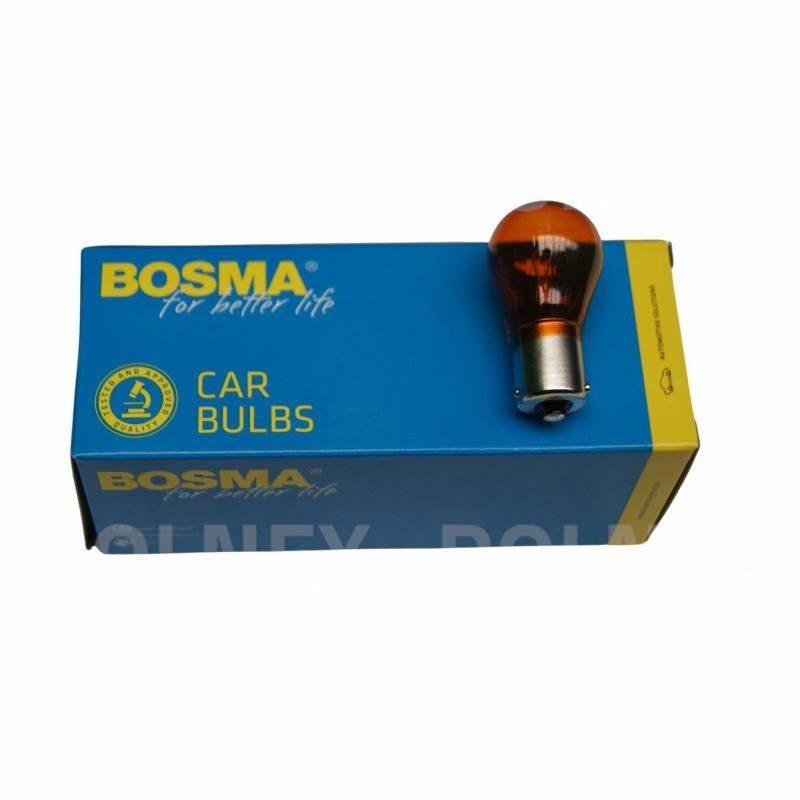 Żarówka 12v 21w pomarańczowa bosma bau15s/4155 0287