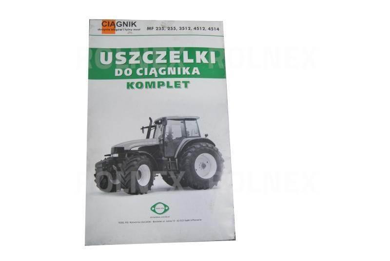 Komplet uszczelek skrzyni mf 255/3512 polgasket + tylny most 11