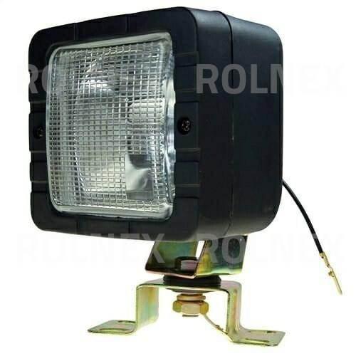 Lampa robocza kwadratowa 12v h3 z żarówką ak9k