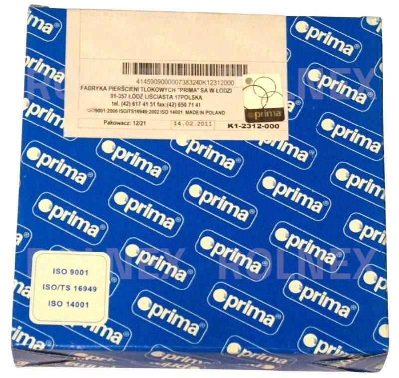 Komplet pierścieni tłoka t25 prima 4p 1tłok d1441004060b1p k12312000