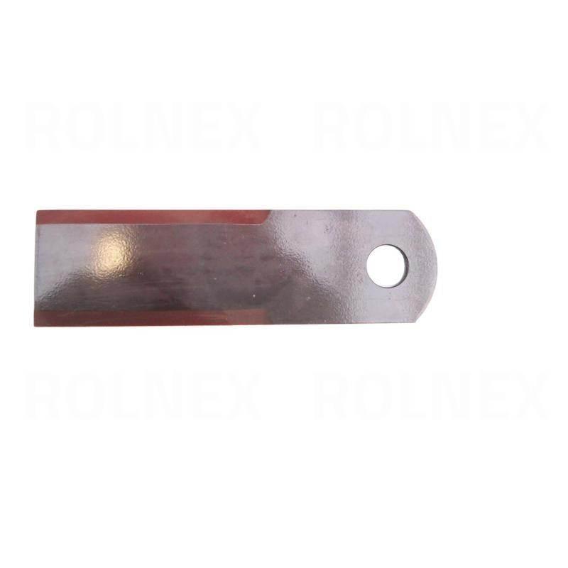 Nóż sieczkarni rasspe claas ruchomy 3mm gładki 173*50*3 mm fi 18mm 060017-s