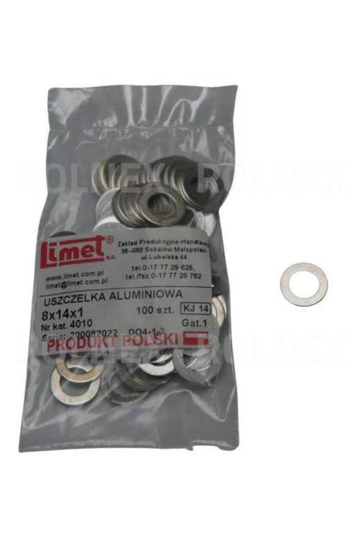 Uszczelka aluminiowa 8*14 kn61al14