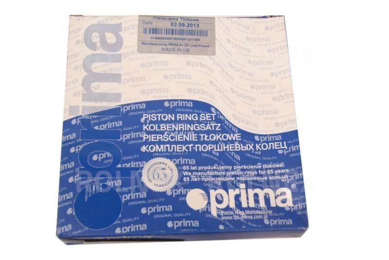 Komplet pierścieni tłoka mtz prima 1 tłok 4p olejowy czarny bez sprężynki