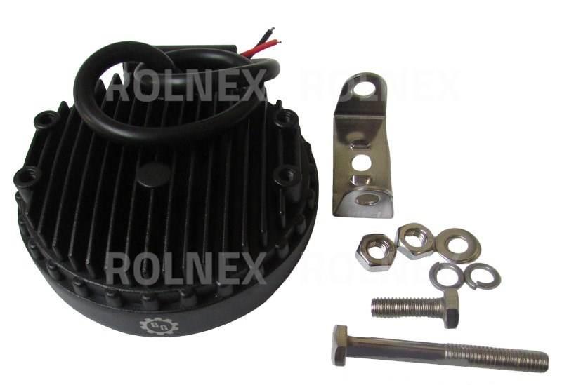 Lampa rob. okrągła led 18w 6 led 6x3w;6x3w; 10-30v; 1000lm; śred:116 lro18 - zdjęcie 2