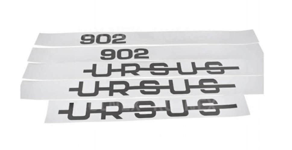 Komplet naklejek ursus 902 knu902