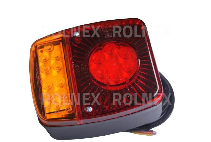 Lampa mała zespolona przyczepki waś led 476/12-24v w18ud