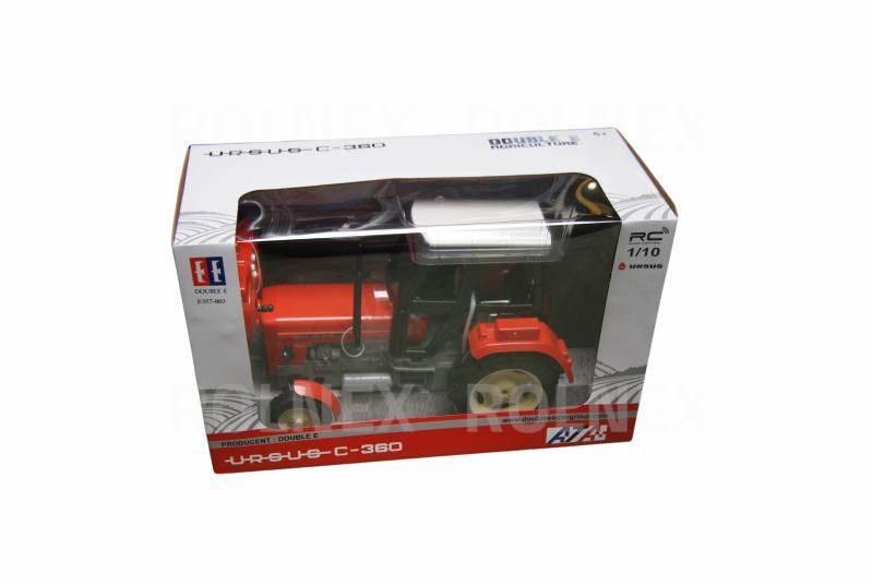 Zabawka traktor ursus c360 czerwony sterowany do-e357