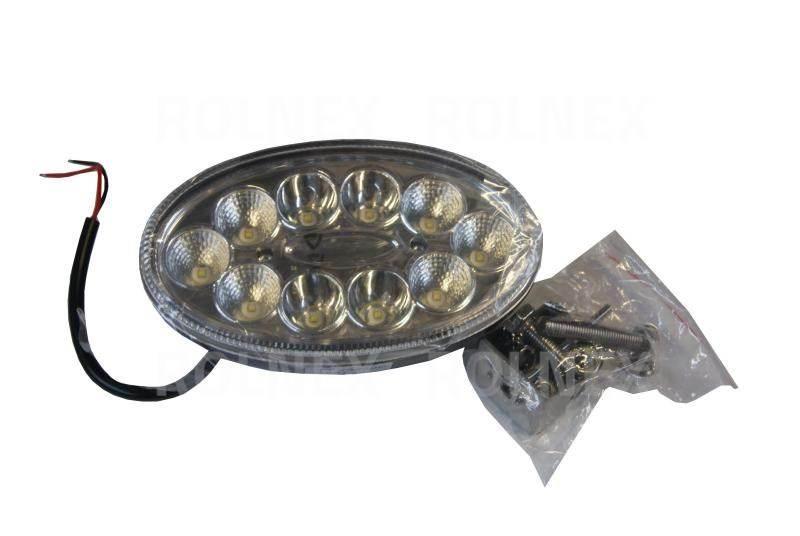Lampa robocza 10 led 30w owalna tt.13230c