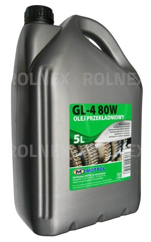 Hipol gl-4 80w 5l hipol 6 h6gl480w5l