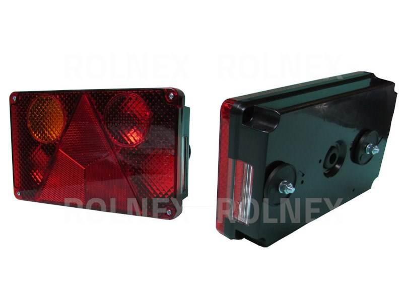 Lampa tylna zespolona lewa waś 114/z przeciwmgielną w21l