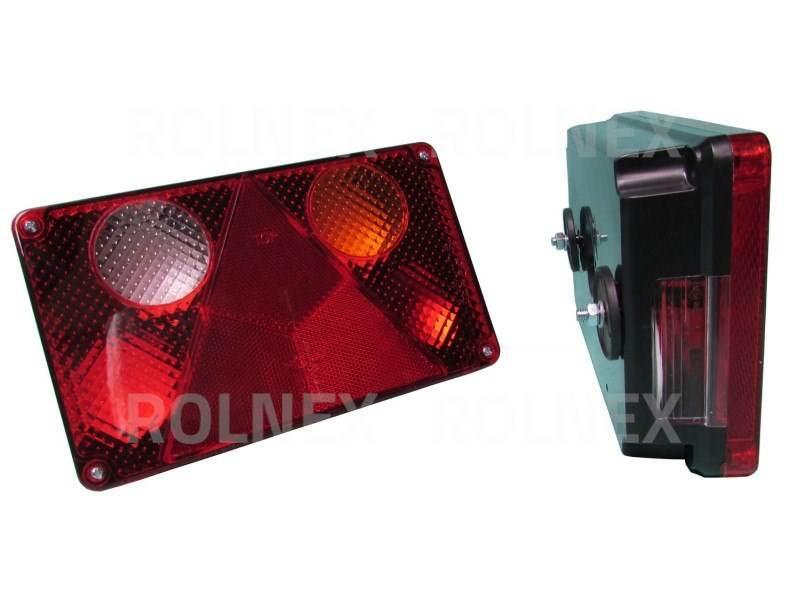 Lampa tylna zespolona prawa waś 115/z115/z cofaniem w21p
