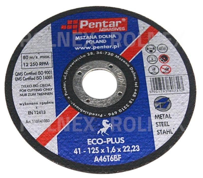 Tarcza do metalu 125*1,6 pentar ms2625
