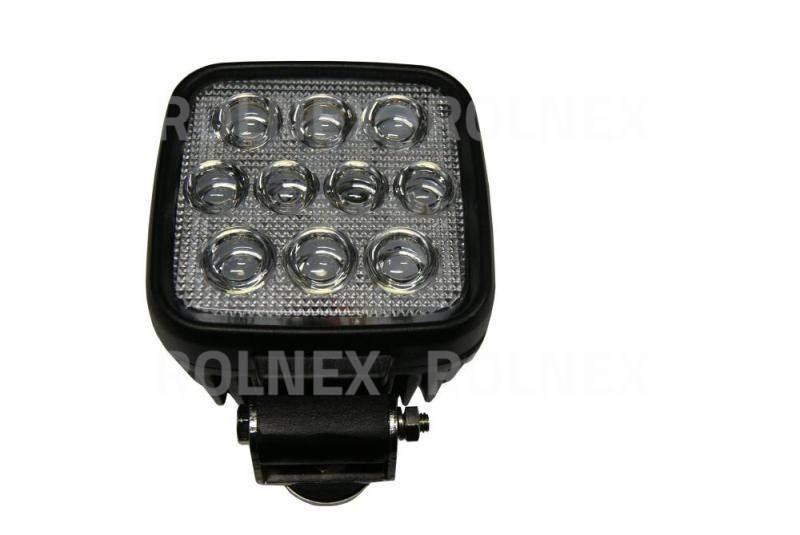 Lampa rob. kwadratowa led cree 50w 10led 5x10w; 10-30v; 5000lm;