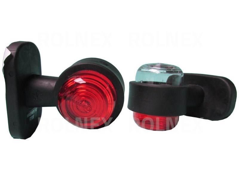 Lampa obrysowa boczna prosta niska waś 261 w21.1ż