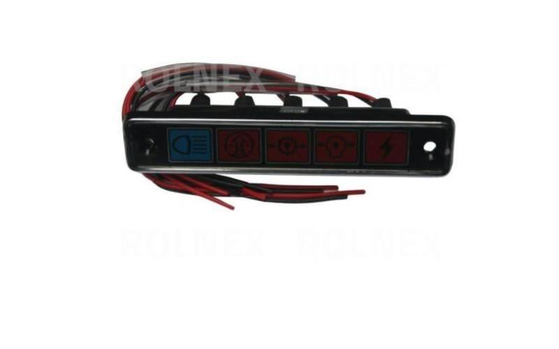 Obudowa lampek kontrolnych mf kpl. h03-3104 z oprawkami żarówek 1663555m93