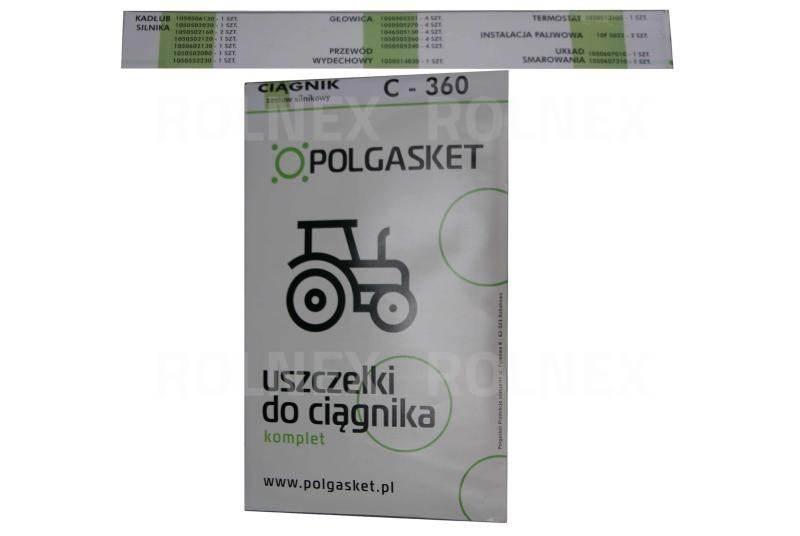 Komplet uszczelek silnika c360 polgasket 10050001
