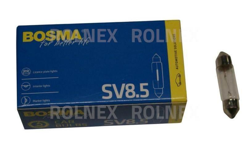 Żarówka 24v 5w rurka bosma 10x36 sv8,5sv8,5 0669
