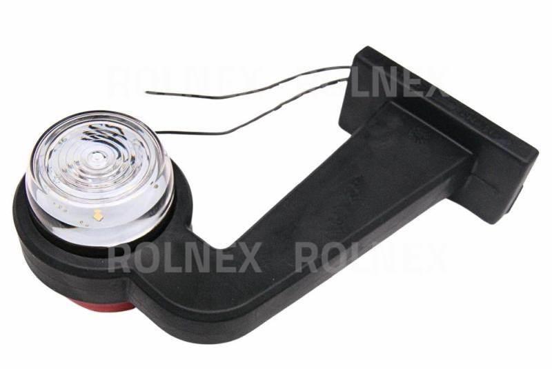 Lampa obrysowa wygięta prawa waś led w74.1 543bcp_ii - zdjęcie 2