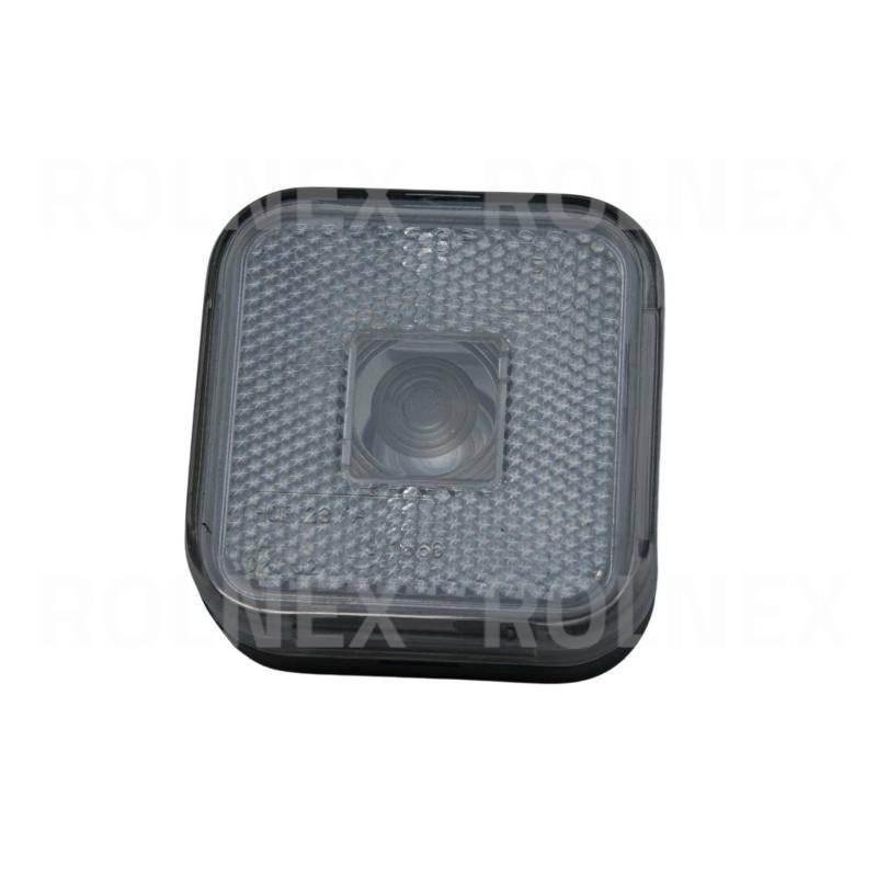 Lampa obrysowa kwadratowa z odblaskiem lo093