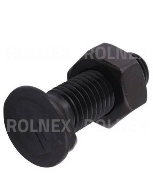 Śruba płużna dwunoskowa kpl.m10x35 waryń kl.10.9 173101035w10x35