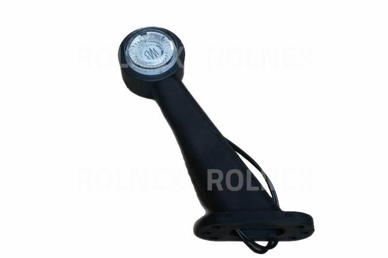 Lampa obrysowa boczna skośna led waś lewa/12-24v 413bcl