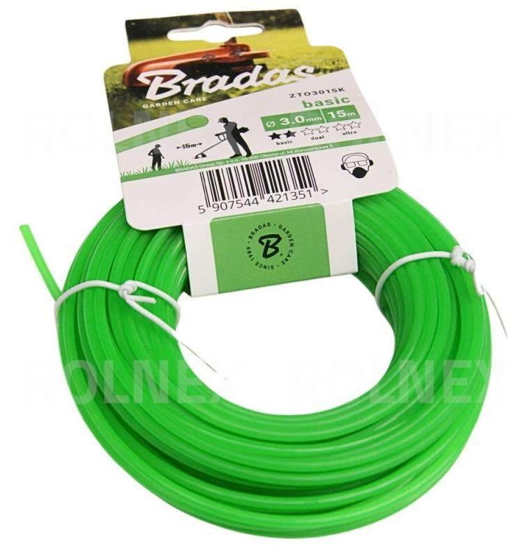 Żyłka do kosiarki 3mm/15m okrągła o-3426