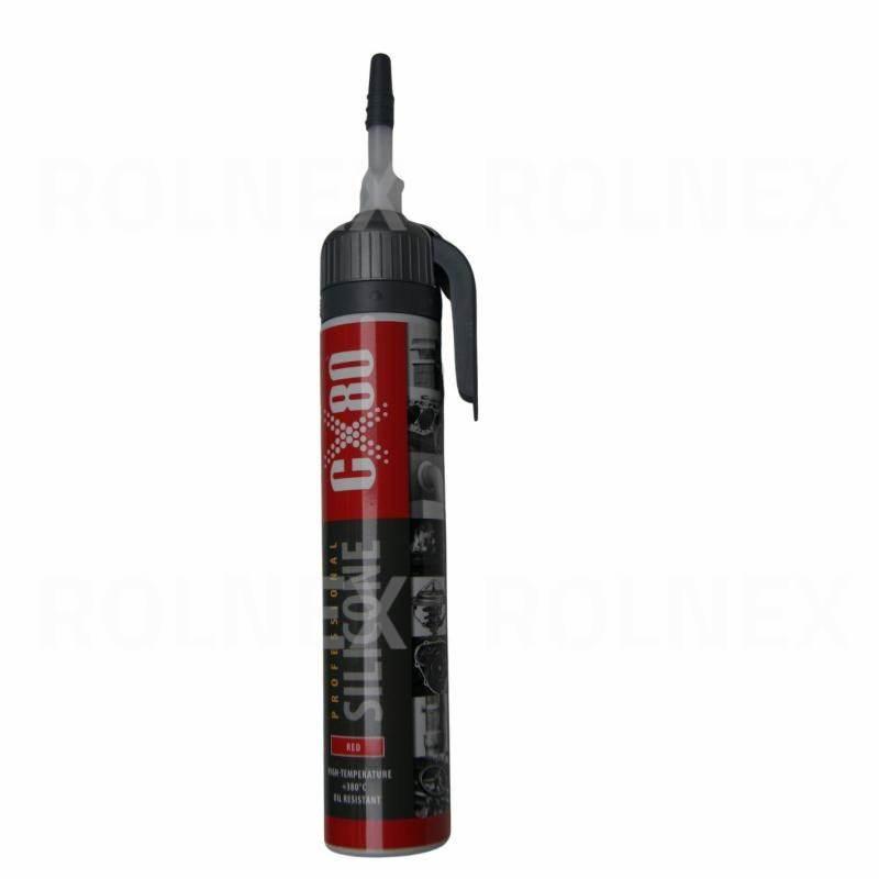 Silikon czerwony 210g cx-80 wysokotemperaturowy gazowy 139-cx80