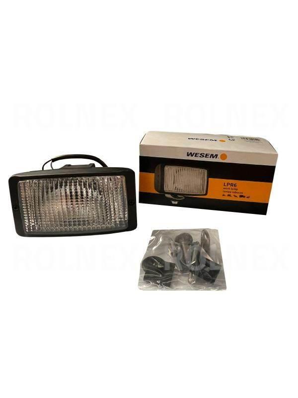 Lampa robocza prostokątna wesem lpr6.27381.01