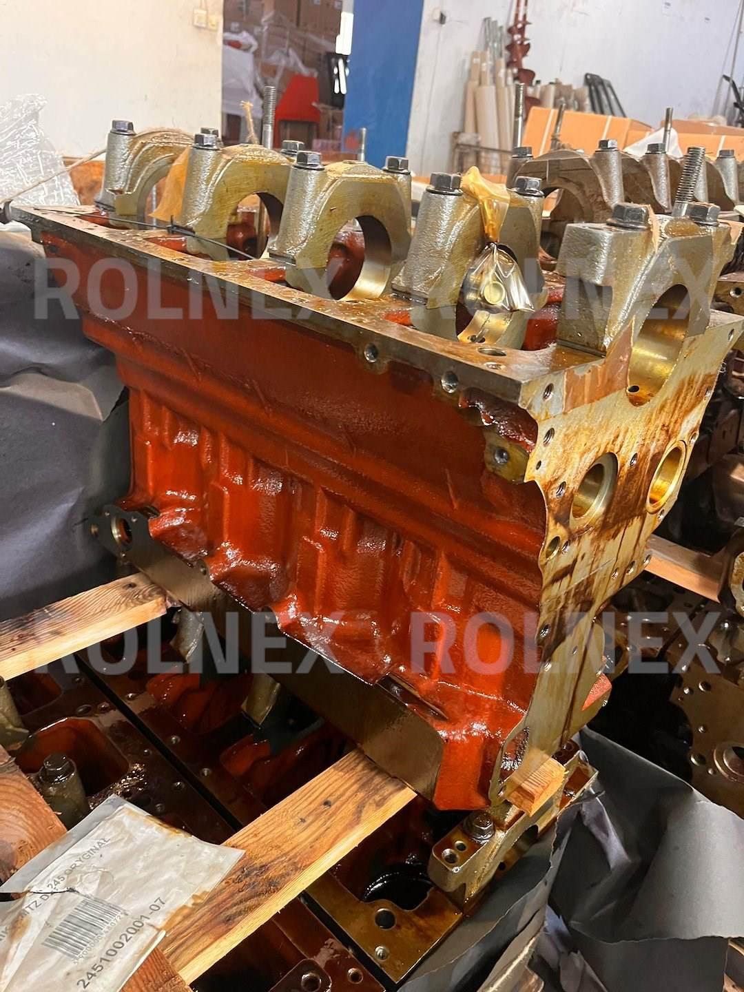 Blok silnika mtz d245 oryginał 5 tulejek 2451002001-07 - zdjęcie 2