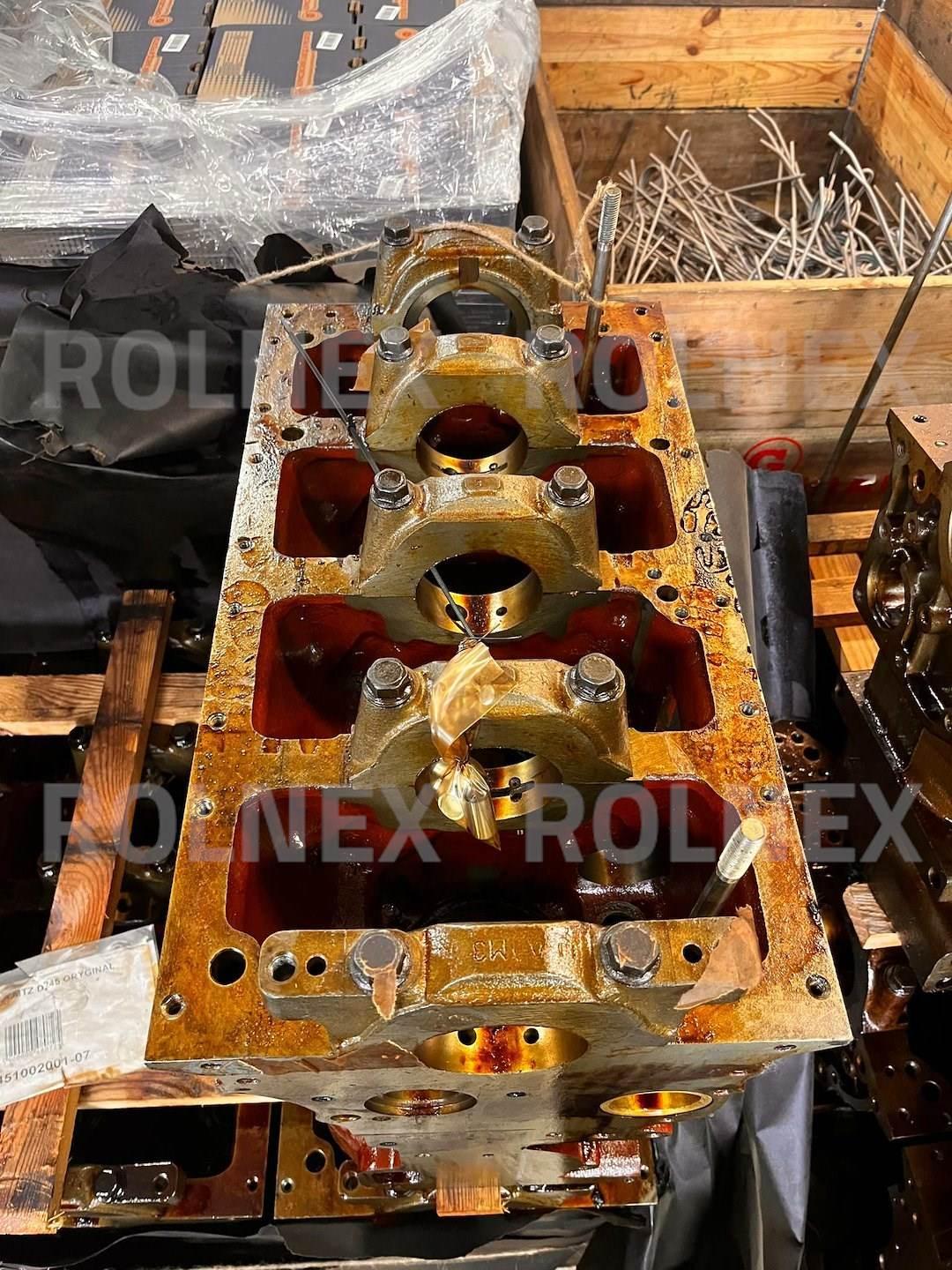 Blok silnika mtz d245 oryginał 5 tulejek 2451002001-07 - zdjęcie 3