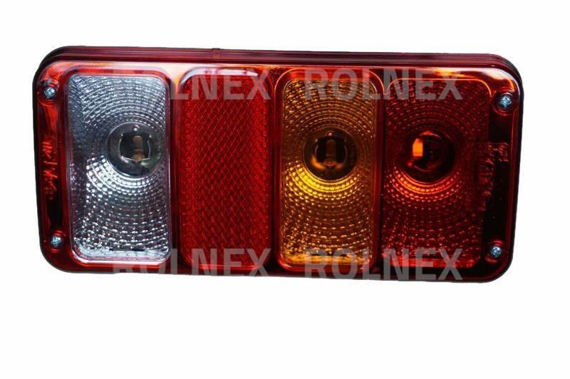 Lampa tylna 190 waś bez oświetlenia tablicy w29p