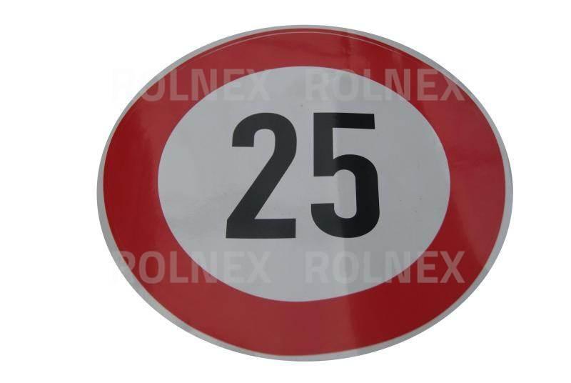 Tabliczka prędkości 25km/h 22090002