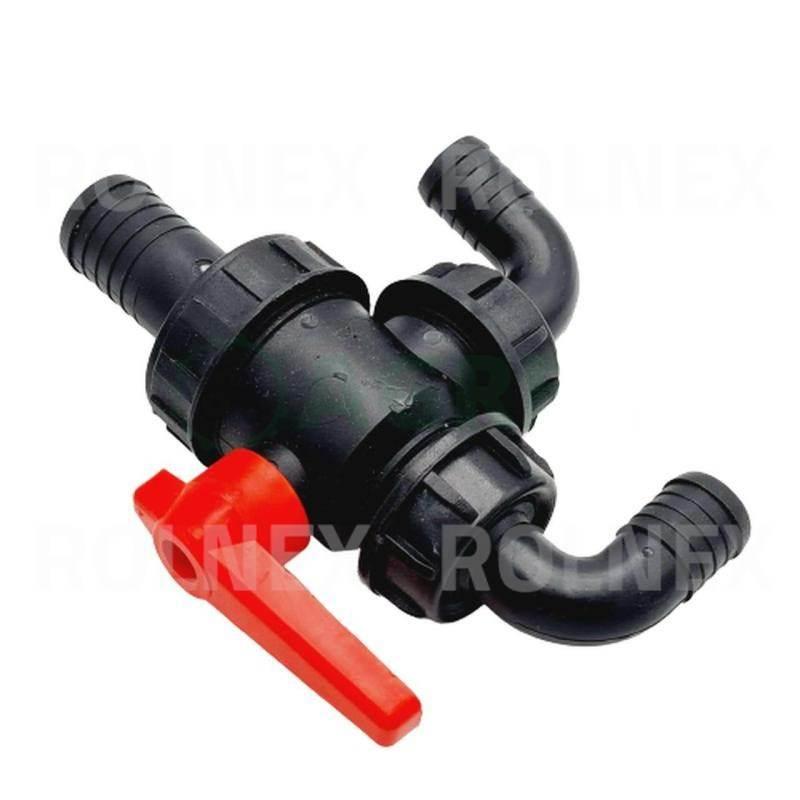 Zawór kulowy 3 drożny proline 1 1/2" kolana fi-25 227669 ap25zk2_25