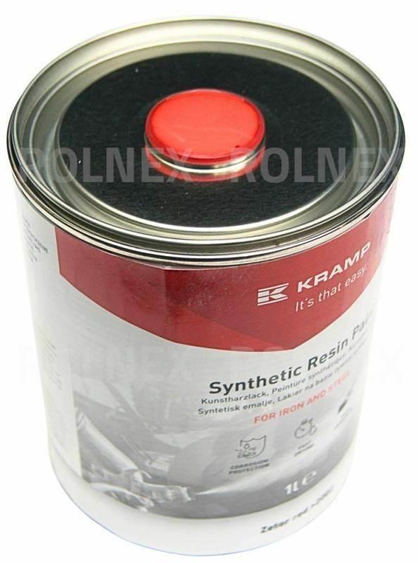 Lakier pasujący do maszyn zetor czerwonyczerwony 355508kr