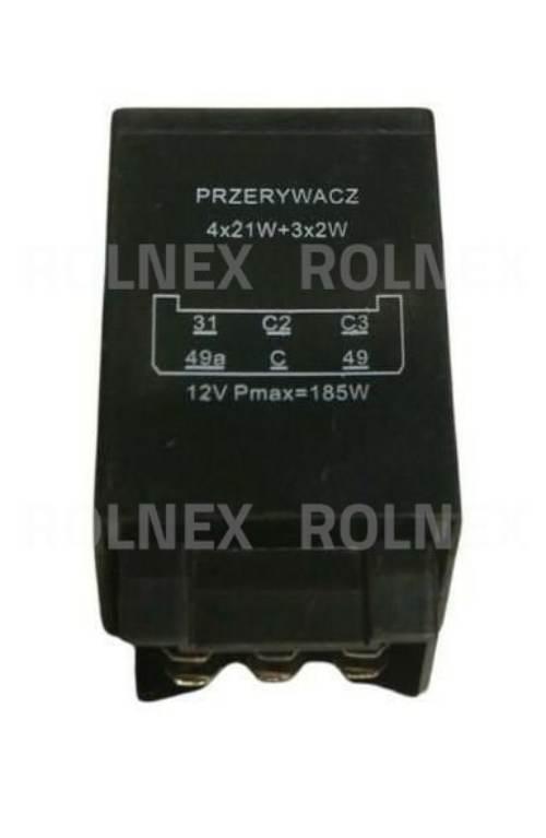 Przerywacz kierunkowskazów 12v mf / c330m c385 elektroniczny 1617401m91