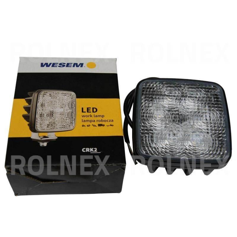 Lampa robocza kwadratowa 9 led wesem 800 lm crk2a.54100.00