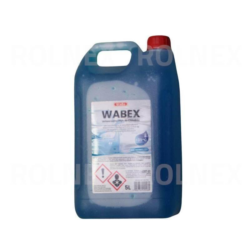 Płyn do chłodnic -35 c 5l wabex niebieski 35c5lwabex