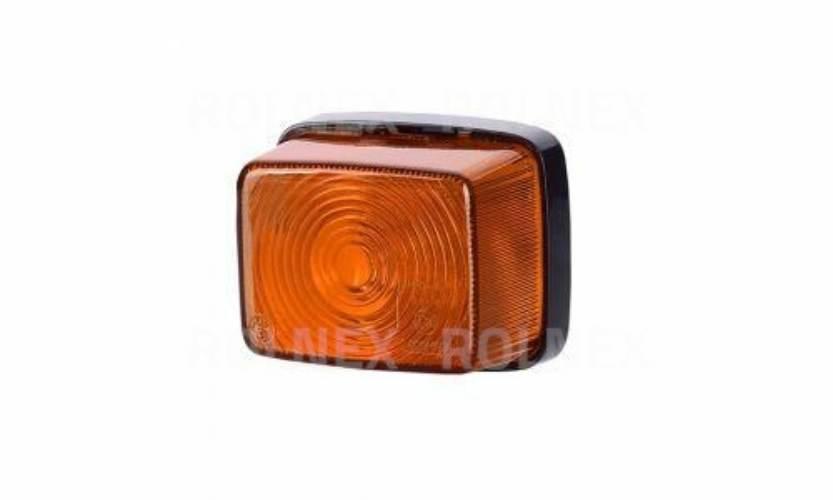 Lampa obrysowa prostokątna żółta l1040 lo209