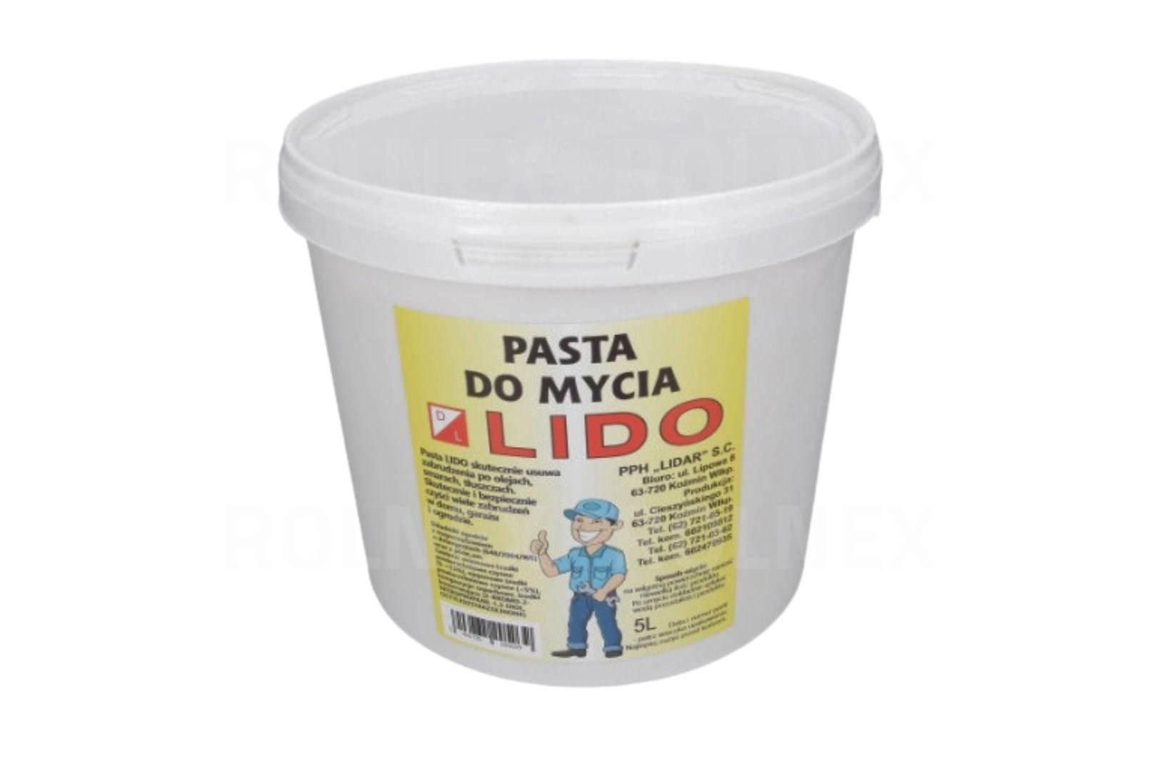 Pasta do rąk lido 5l lido5l