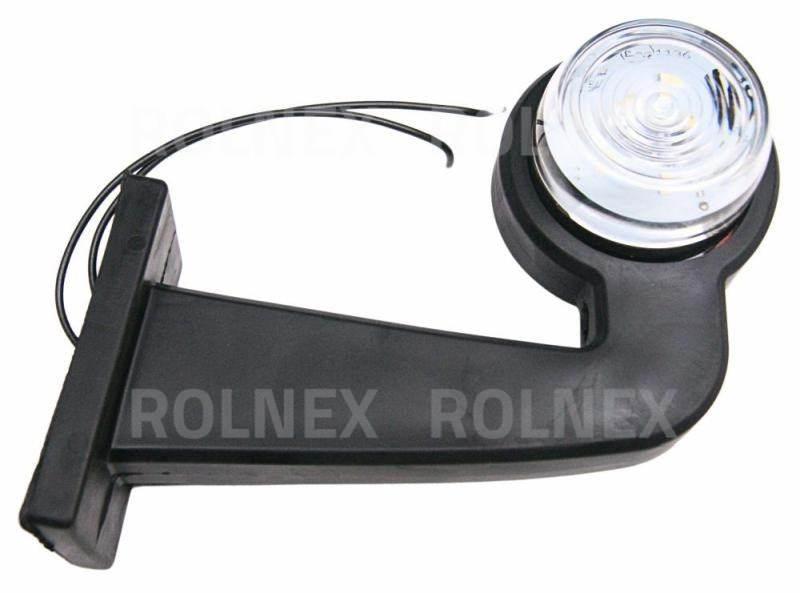Lampa obrysowa wygięta lewa waś led w74.1 543bcl_ii - zdjęcie 2
