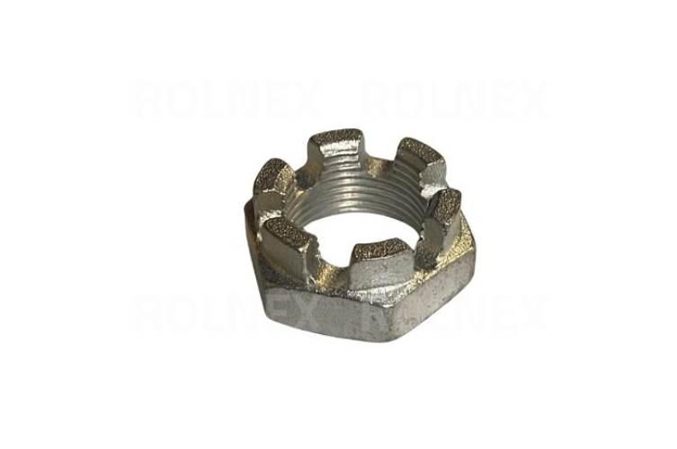 Nakrętka m22x1,5 koronowa niska din937 9372215 m22x1,5niska