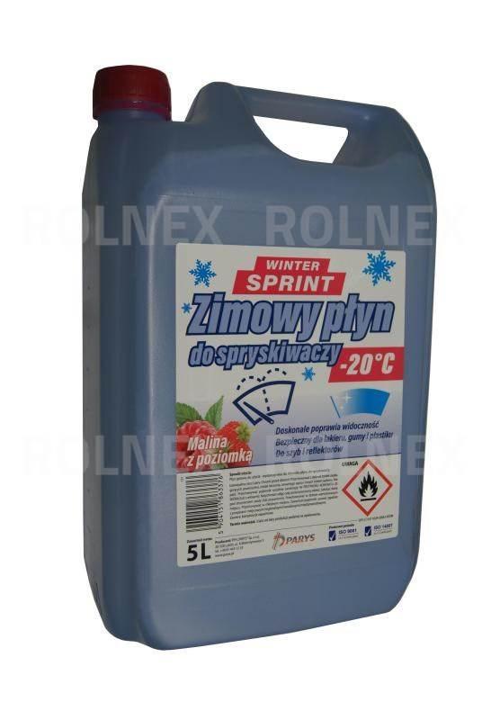 Płyn do spryskiwaczy 5l zimowy parys etanol -20 wintersprint ata076154