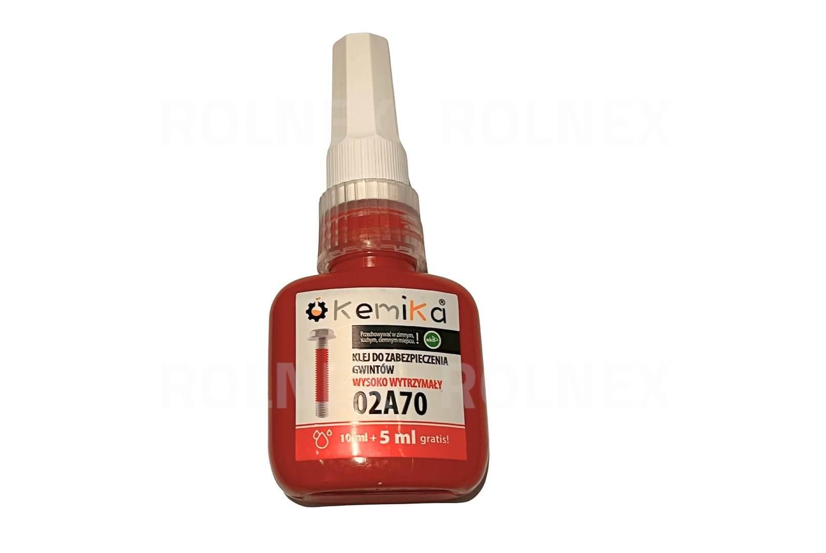 Środek mocujący 10ml kemika czerwony 06a38b010