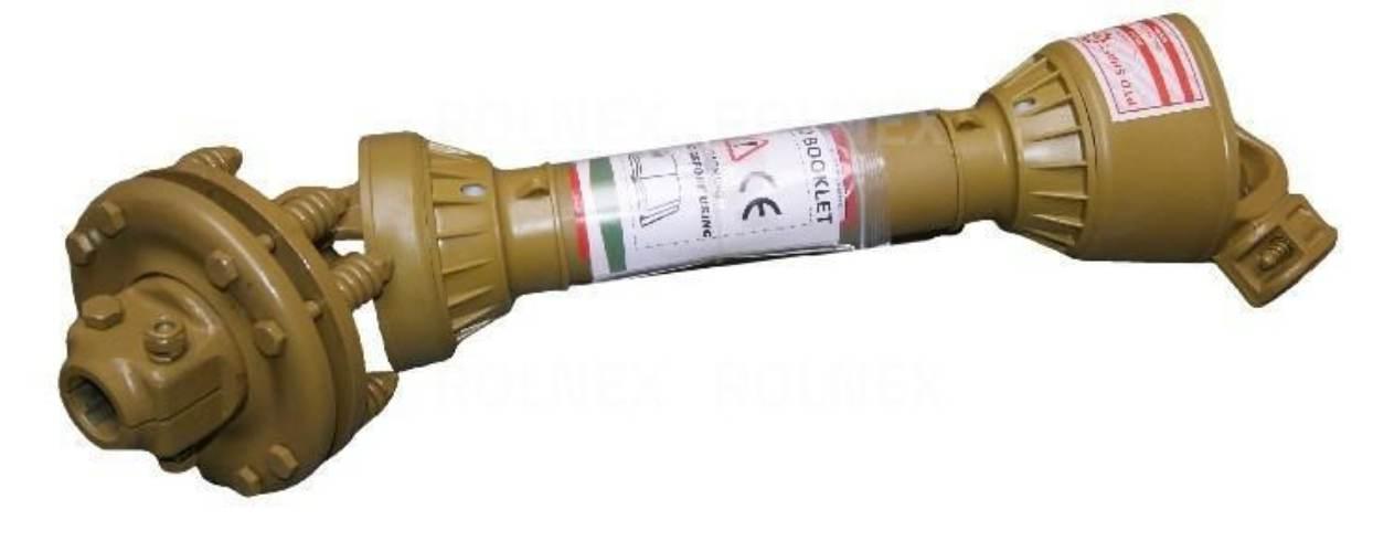Wał przegubowy 750mm bg ze sprzęgłem ciernym trójkątny 900nm 27x74,5 mm