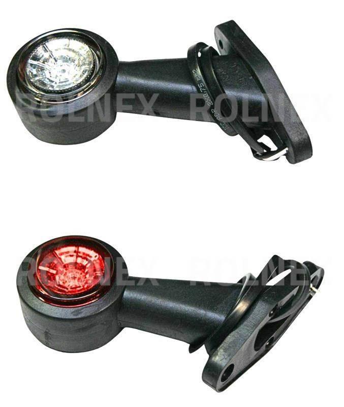 Lampa obrysowa boczna skośna niska led jlo-4.cl