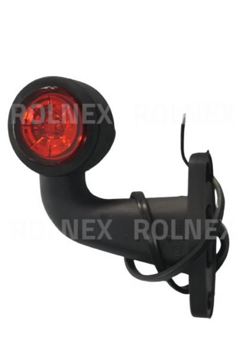 Lampa obrysowa boczna wygięta niska led jlo-4.dl