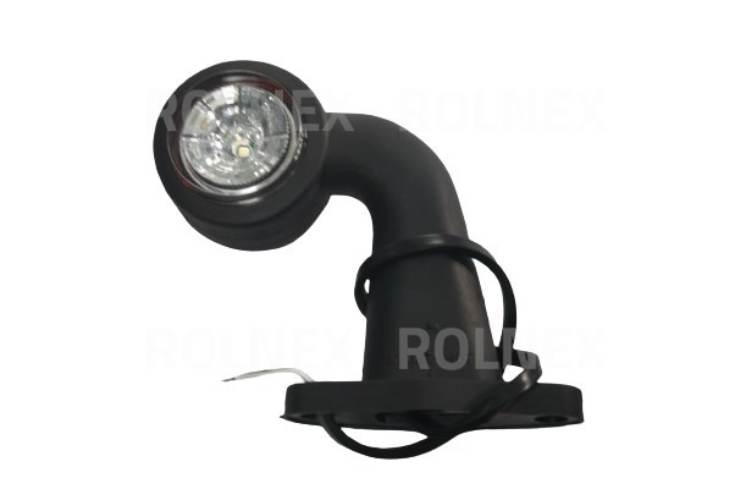 Lampa obrysowa boczna wygięta niska led jlo-4.dl - zdjęcie 2