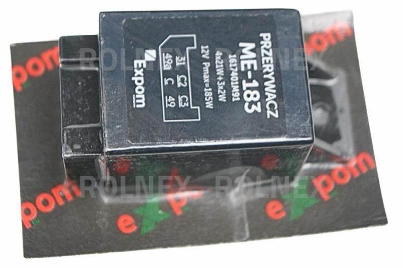 Przerywacz kierunkowskazów 12v expom mf/330m elektroniczny 1617401m91ex